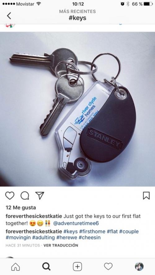 Procura tapar la figura completa de tus llaves. (Foto: Instagram)